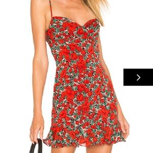Superdown floral mini dress